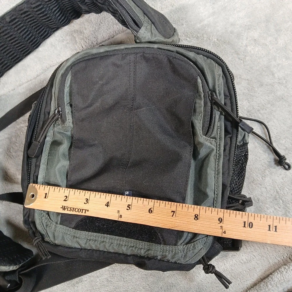 5.11 Tactical PUSH Pack Sling Bag Black Nylon Messenger EDC Bag